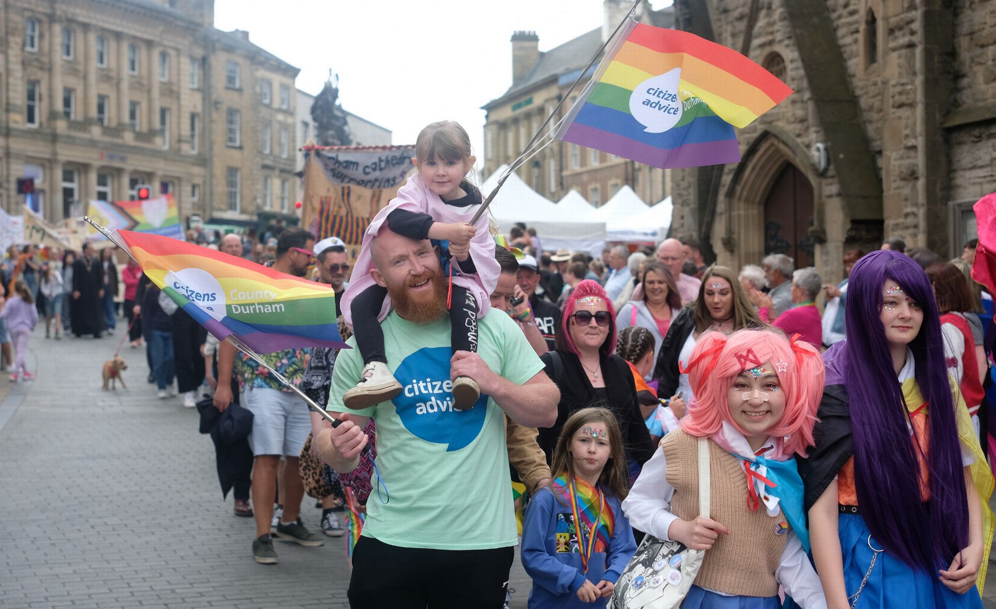 Durham Pride 10th Anniversary Citizens Advice County Durham